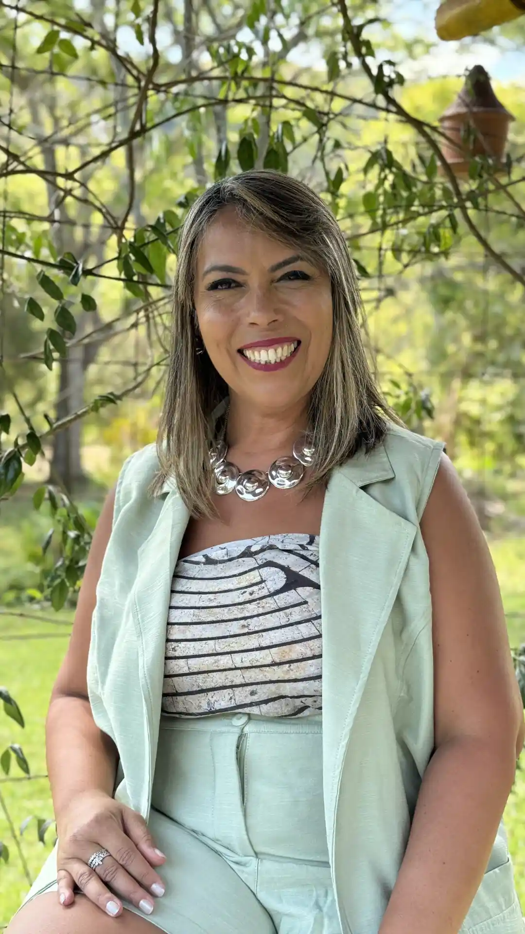 Adriana Maior em atendimento energético